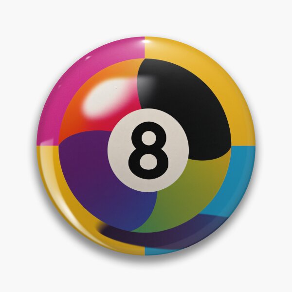 Item preview, Colorful Eight Ball Design designed and sold by lautir.