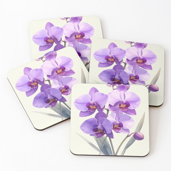 Item preview, Gentle beauty, orchid in light purple designed and sold by LiskoDesign.