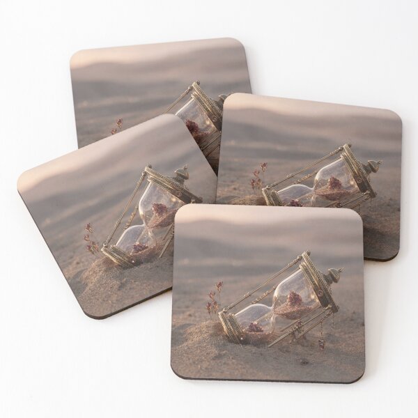 Item preview, Golden hourglass wall art designed and sold by Relada.