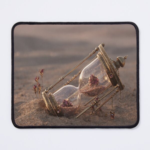 Item preview, Golden hourglass wall art designed and sold by Relada.