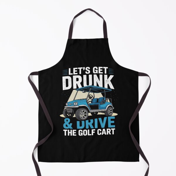 Item preview, Men's Golf Cart Black, Small designed and sold by MarkLeedsArt.