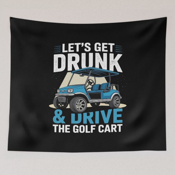 Item preview, Men's Golf Cart  Black, Small designed and sold by MarkLeedsArt.