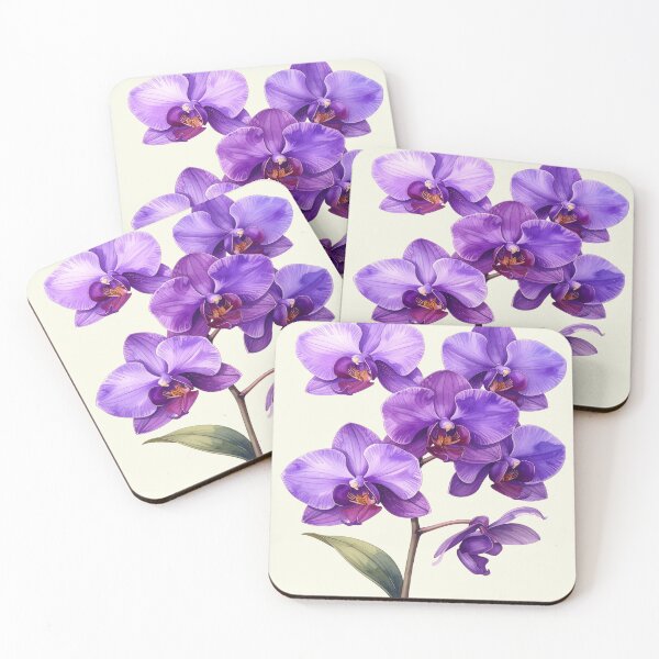 Item preview, Gentle beauty, orchid in purple designed and sold by LiskoDesign.