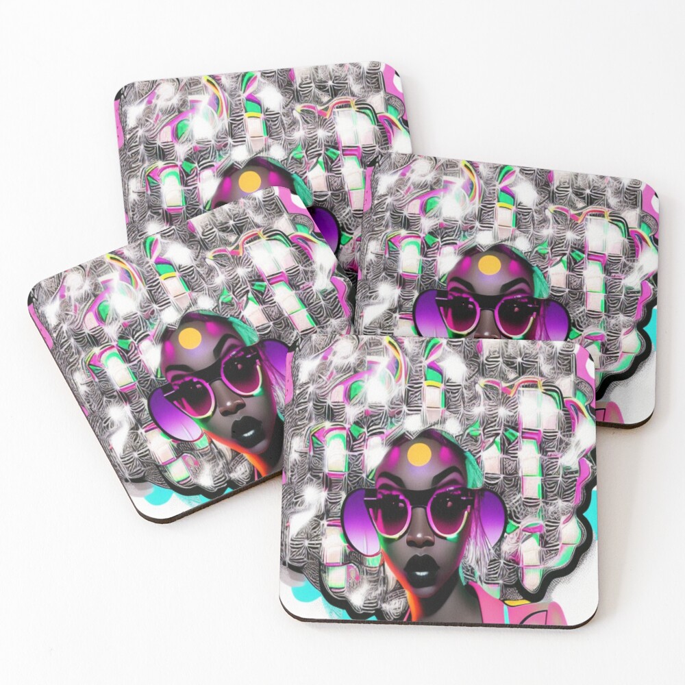 Item preview, Coasters (Set of 4) designed and sold by Roxbuc.