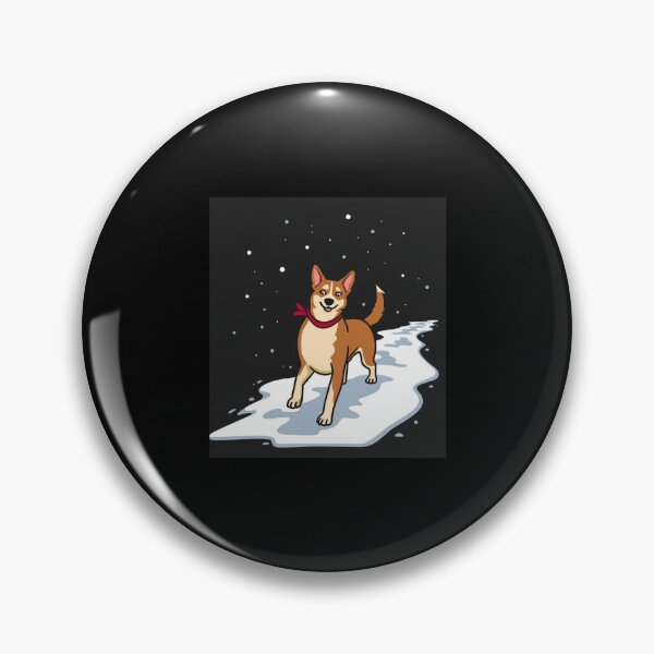 Item preview, Snowy Trail with Dog designed and sold by Aetheriswork.