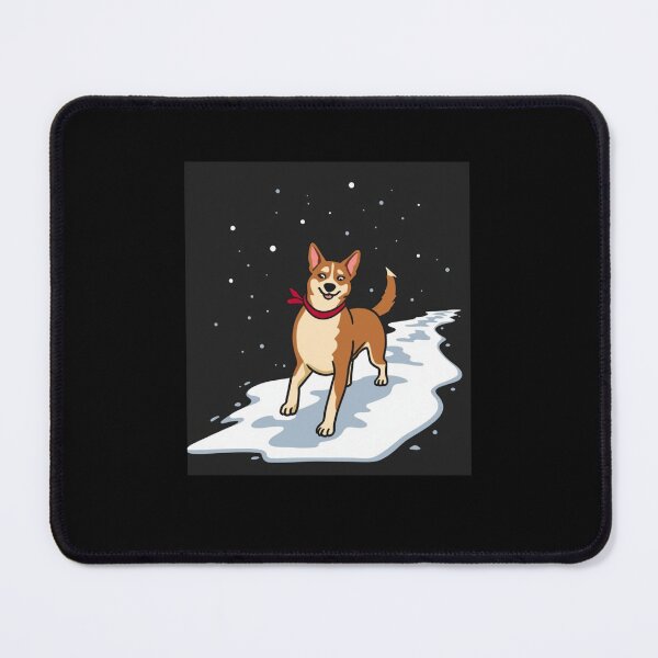 Item preview, Snowy Trail with Dog designed and sold by Aetheriswork.