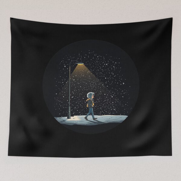 Item preview, Quiet Winter Evening Walk designed and sold by Aetheriswork.