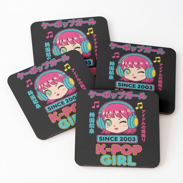 Item preview, Since 2003 K-Pop Girl Korean Music Cute Anime designed and sold by LuminOrb.