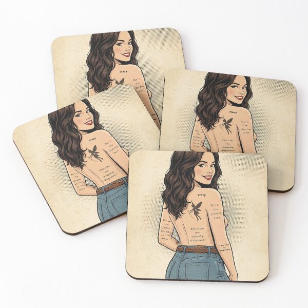 Item preview, Who Is The Dreamer? | Retro Pop Art Tattoo Girl designed and sold by Hen-C-Art.