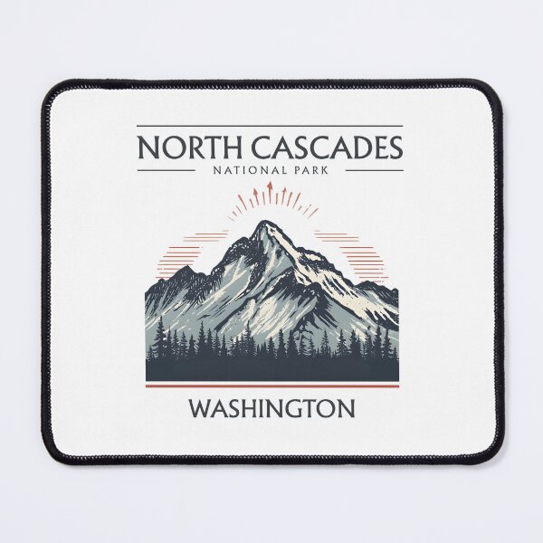 Item preview, North Cascades National Park - Washington designed and sold by GoodOldVintage.