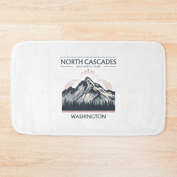 Item preview, North Cascades National Park - Washington designed and sold by GoodOldVintage.