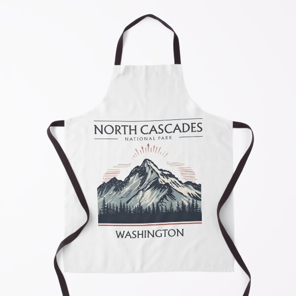 Item preview, North Cascades National Park - Washington designed and sold by GoodOldVintage.