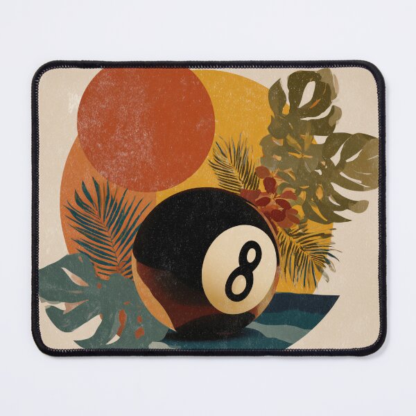 Item preview, Floral Eight Ball boho Design designed and sold by lautir.