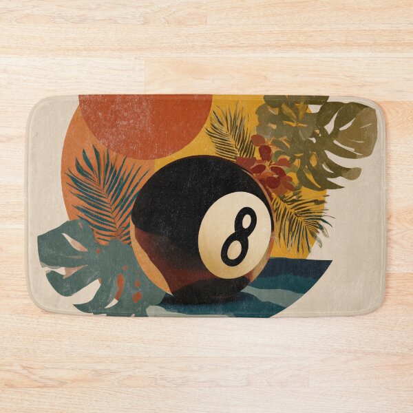 Item preview, Floral Eight Ball boho Design designed and sold by lautir.