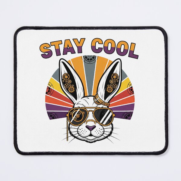 Item preview, Stay Cool Steampunk Bunny designed and sold by dreephic22.