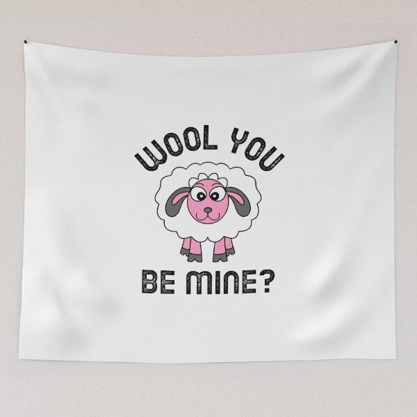 Item preview, Valentines Day Funny Sheep  designed and sold by Sartoris Art.