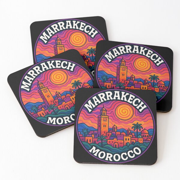 Item preview, Marrakech Morocco Trippy designed and sold by TomFrontierArt.