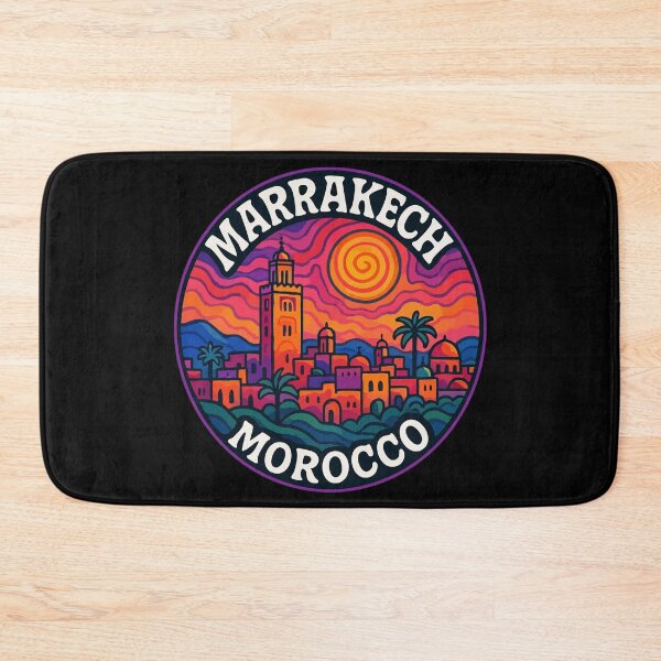 Item preview, Marrakech Morocco Trippy designed and sold by TomFrontierArt.