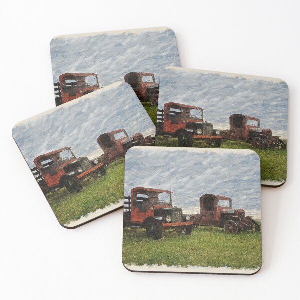 Item preview, Rustic Relics - Vintage Farm Trucks designed and sold by World of Terry.
