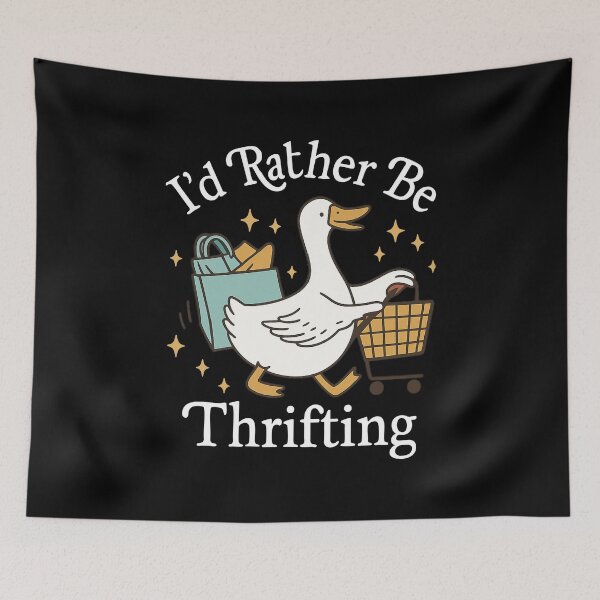 Item preview, I'd Rather Be Thrifting,Thrifting Queen designed and sold by CloudyPress.
