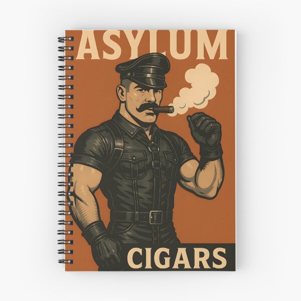 Item preview, Adam Smoking Leather Man designed and sold by Leatherandsmoke.