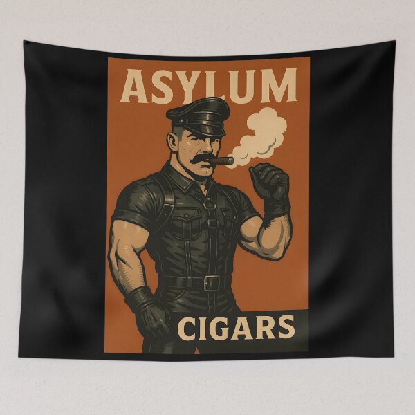 Item preview, Adam Smoking Leather Man designed and sold by Leatherandsmoke.