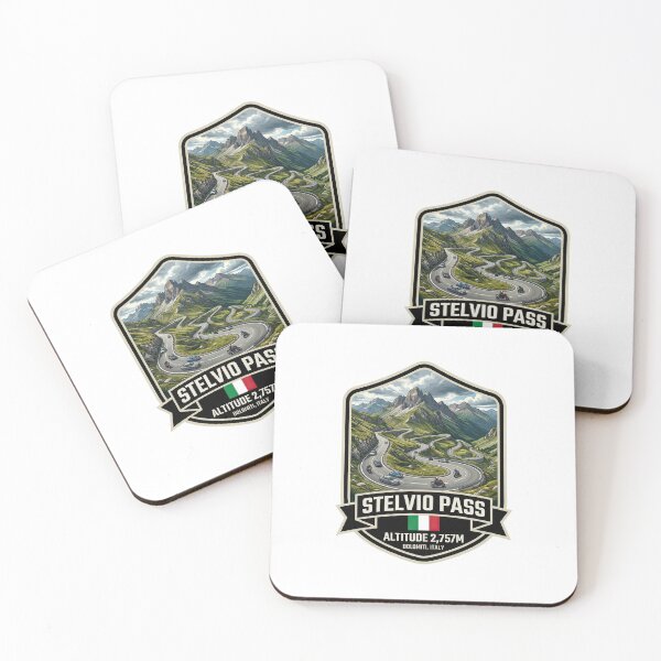 Item preview, Stelvio Pass - Motorsport Road Italy designed and sold by enzoade.
