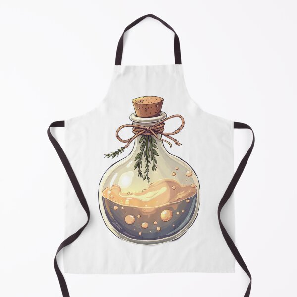 Item preview, Cozy Magic Potion Bottle – Witchcore Object designed and sold by santi-ia.