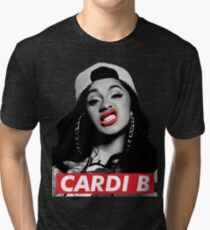 CARDI B Tri-blend T-Shirt