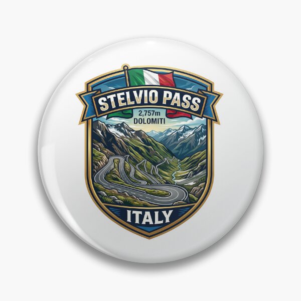 Item preview, Stelvio Pass - Famous European Pass designed and sold by enzoade.
