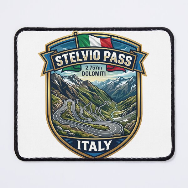 Item preview, Stelvio Pass - Famous European Pass designed and sold by enzoade.