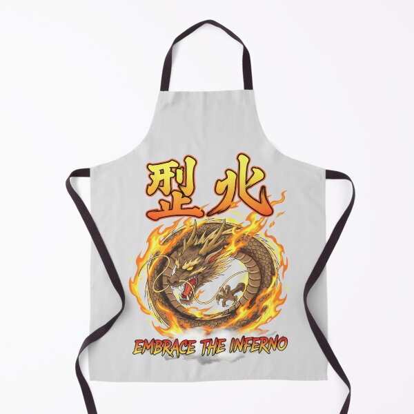 Item preview, Embrace the Inferno Holy Fire Dragon Japanese Otaku Art designed and sold by SplashTastic.