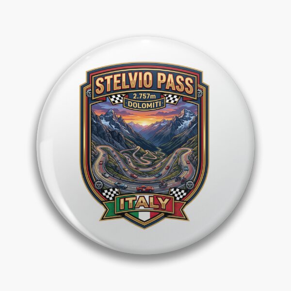 Item preview, Stelvio Pass - Scenic Dolomites Road designed and sold by enzoade.