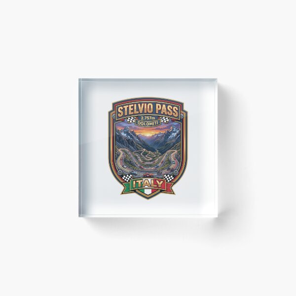 Item preview, Stelvio Pass - Scenic Dolomites Road designed and sold by enzoade.