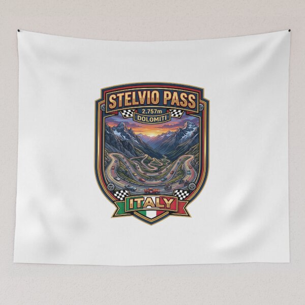 Item preview, Stelvio Pass - Scenic Dolomites Road designed and sold by enzoade.