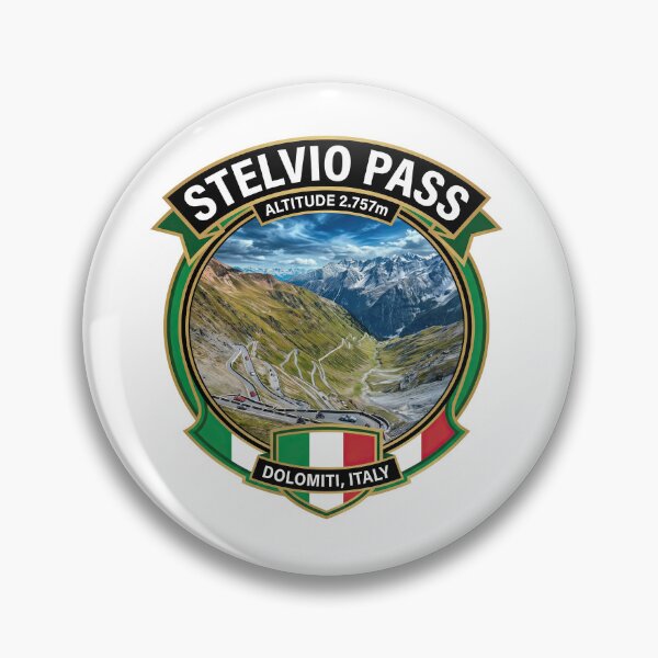 Item preview, Stelvio Pass - Iconic Italy Pass designed and sold by enzoade.