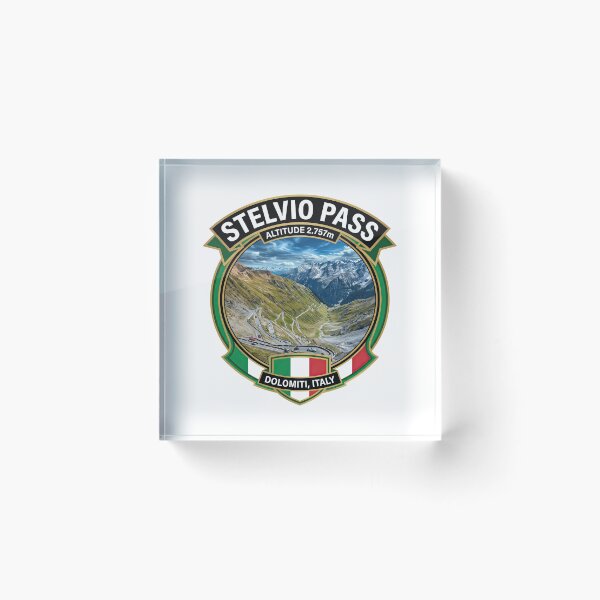 Item preview, Stelvio Pass - Iconic Italy Pass designed and sold by enzoade.