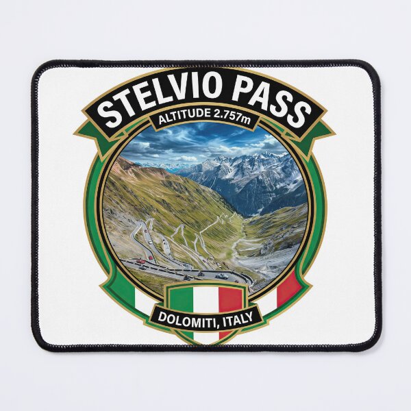 Item preview, Stelvio Pass - Iconic Italy Pass designed and sold by enzoade.