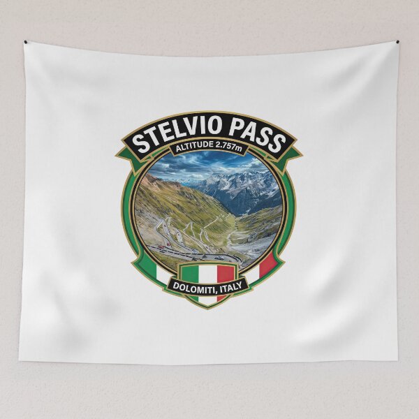 Item preview, Stelvio Pass - Iconic Italy Pass designed and sold by enzoade.