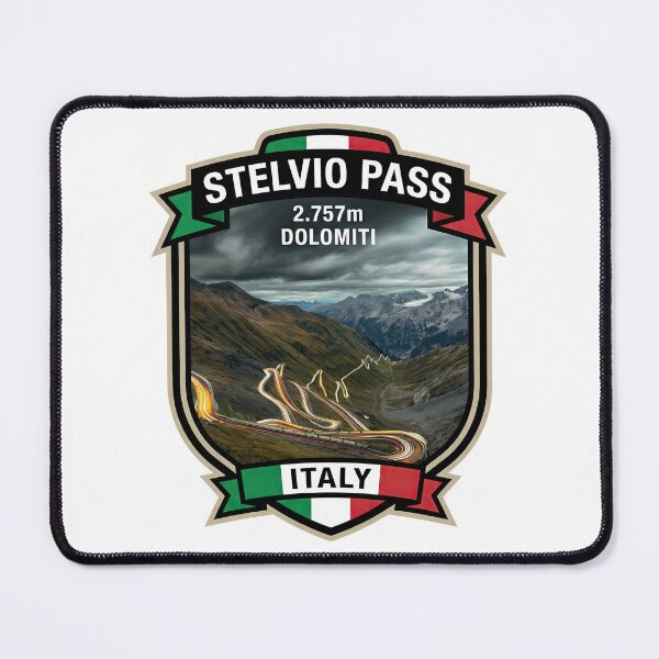 Item preview, Stelvio Pass - Racing Road Dolomites designed and sold by enzoade.