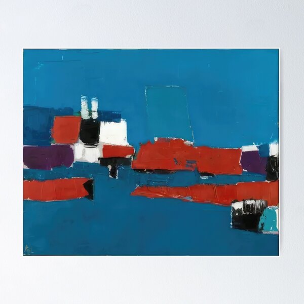 Nicolas De Stael Posters for Sale | Redbubble