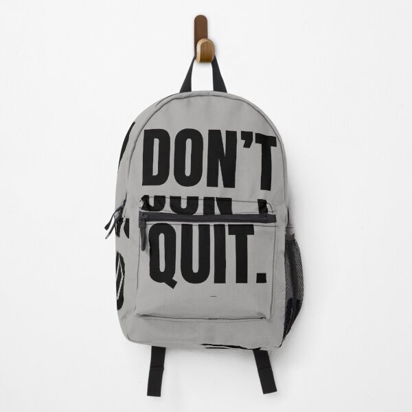 Item preview, Don’t Quit – Black Bold Motivational Quote Gym & Mindset Design designed and sold by NilofaDesigns.