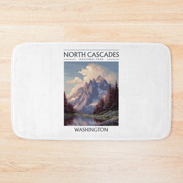 Item preview, North Cascades National Park - Washington designed and sold by GoodOldVintage.