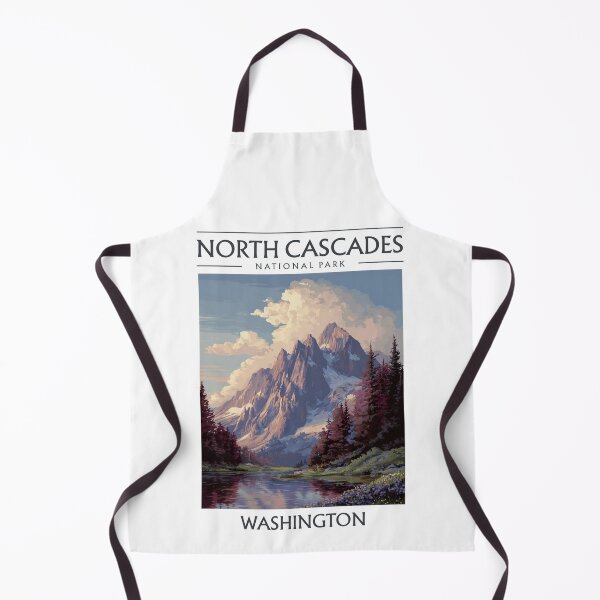 Item preview, North Cascades National Park - Washington designed and sold by GoodOldVintage.