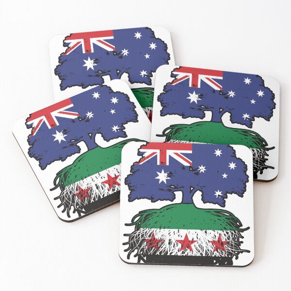 Item preview, Syrian Australian Roots and Crown Tree designed and sold by FlagX.