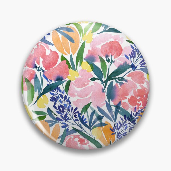 Item preview, Maximalist Florals_ Watercolor Red Peonies designed and sold by THE COLOR ALCHEMY.
