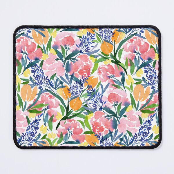 Item preview, Maximalist Florals_ Watercolor Red Peonies designed and sold by THE COLOR ALCHEMY.