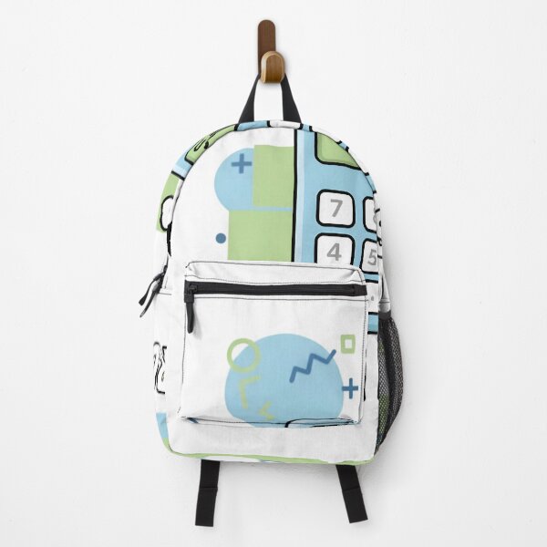 Item preview, Math is Hard Angry Calculator Funny School Illustration designed and sold by LowBattery Social Club.