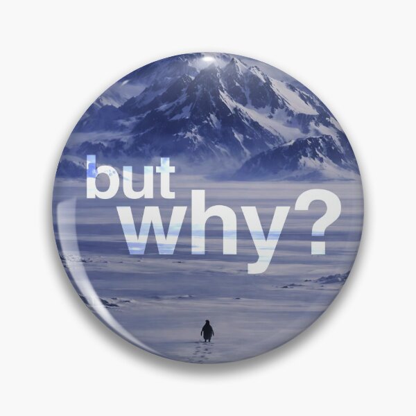 Item preview, But Why - Nihilist Penguin Goes Towards a Mountain Meme designed and sold by brkvdesign.