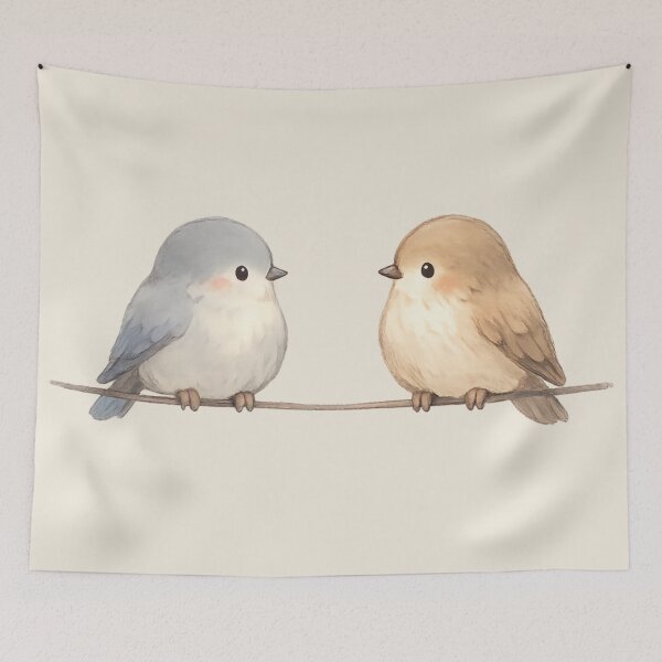 Item preview, Two Birds Close Quiet Distance designed and sold by ChirpInc.